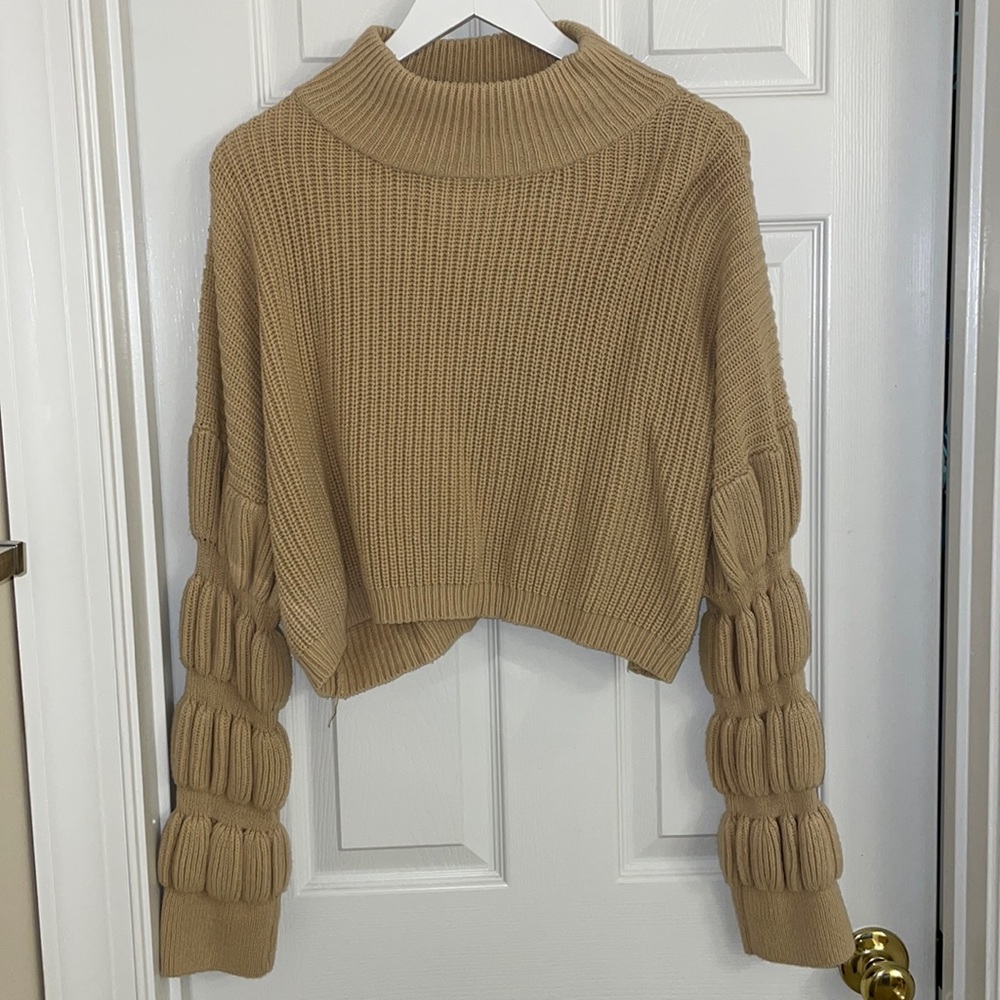 Cropped sweater